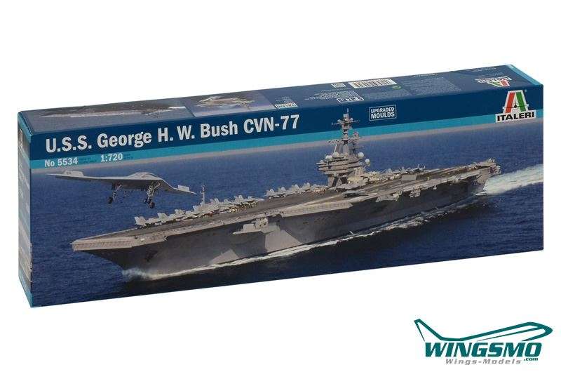 Italeri USS George H.W. Bush CVN-77 5534