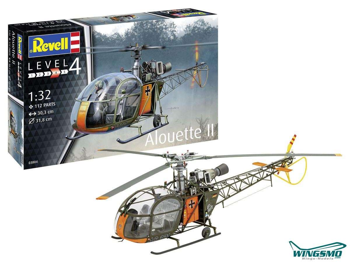 Revell Alouette II Helicopter 03804