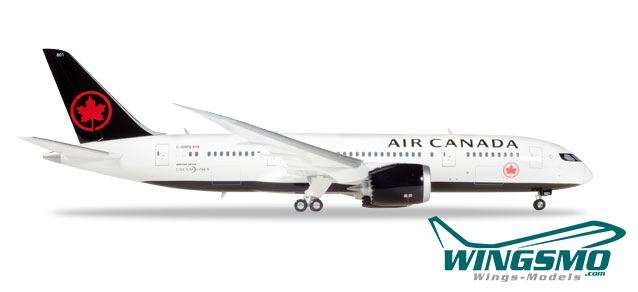 Herpa Wings Air Canada Boeing 787-8 Dreamliner - new 2017 colors - C-GHPQ 558600