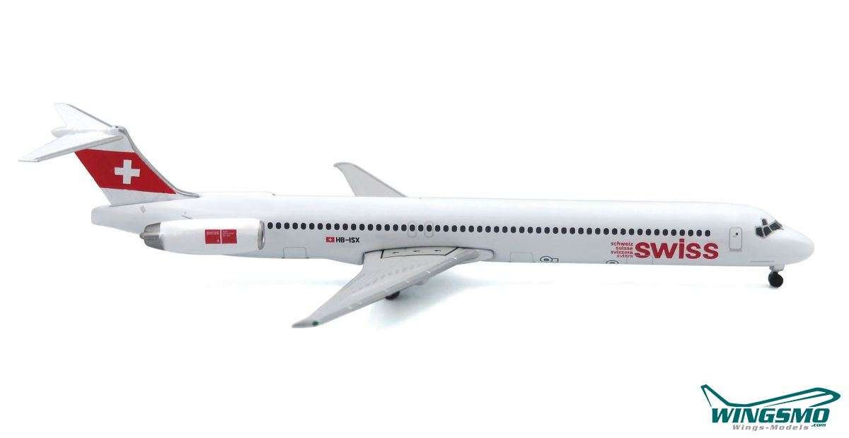 Herpa Swiss International Airlines McDonnell Douglas MD-83 HB-ISX 535977
