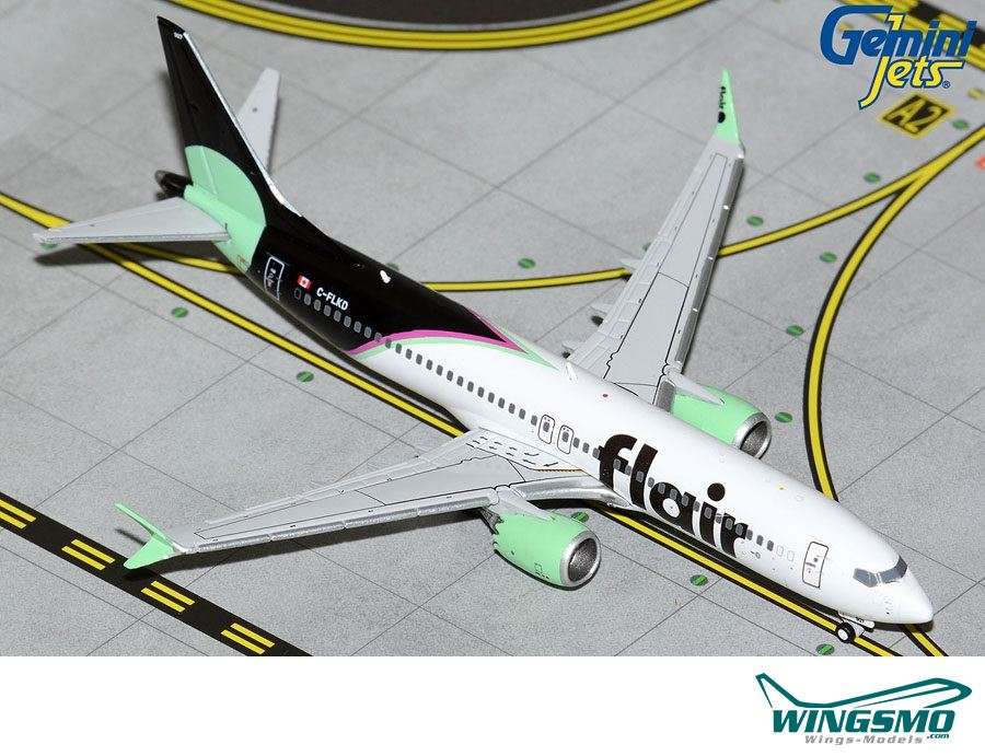GeminiJets Flair Airlines Boeing 737-MAX8 C-FLKD GJFLE2060