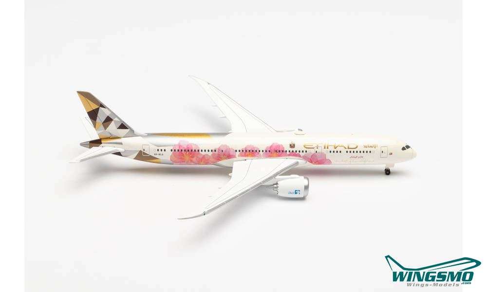 Herpa Wings Etihad Airways Boeing 787-9 Dreamliner – A6-BLS Choose Japan 534611