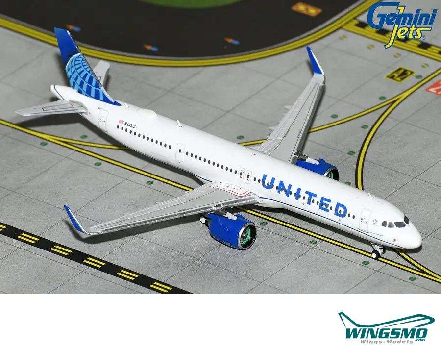 GeminiJets United Airlines Airbus A321neo N44501 GJUAL2245