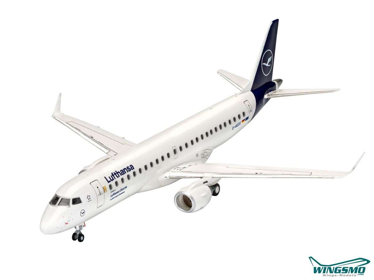 Revell Model Sets Lufthansa Embraer 190 1:144 63883