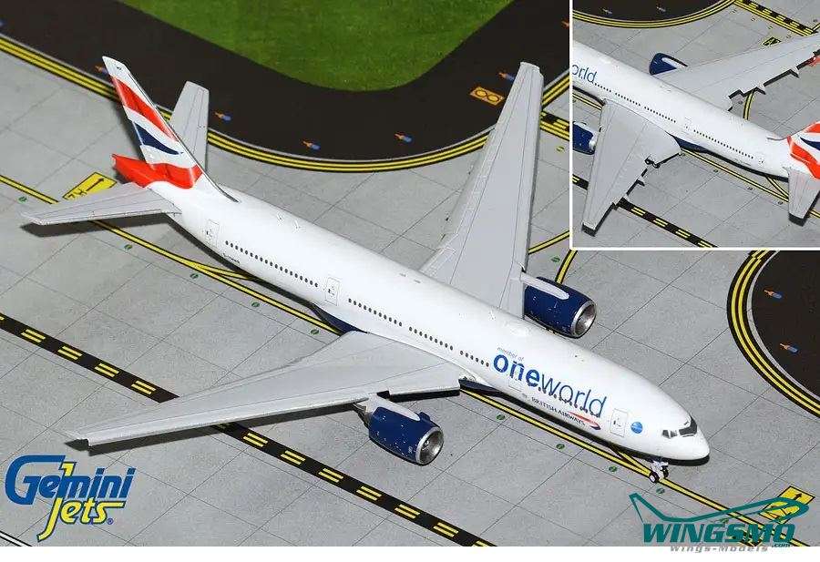 GeminiJets British Airways Boeing 767-200ER G-YMMR Flaps Down Version GJBAW2194F