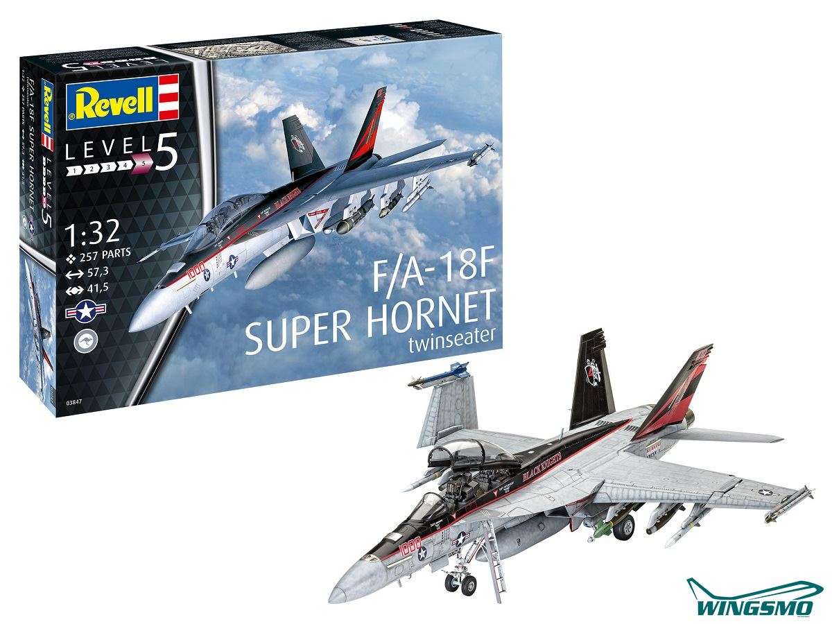 Revell aircraft F / A-18F Super Hornet 03847