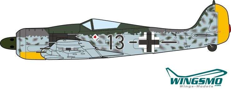 JC Wings Luftwaffe Focke Wulf Fw 190 JCW-72-FW190-003