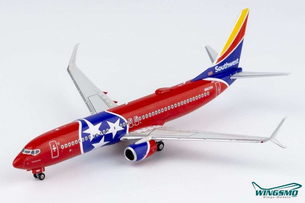 NG Models Southwest Airlines Boeing 737-800 N8620H 58157