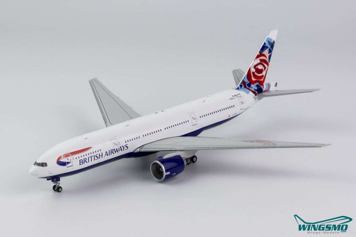 NG Models British Airways Boeing 777-200ER G-VIIS 72009