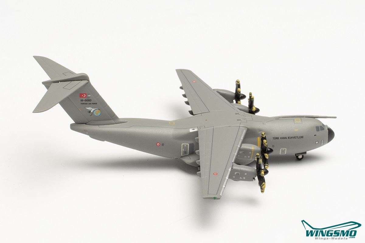 Herpa Turkish Air Force 221st Squadron Breeze Airbus A400M Atlas 18-0083 535656