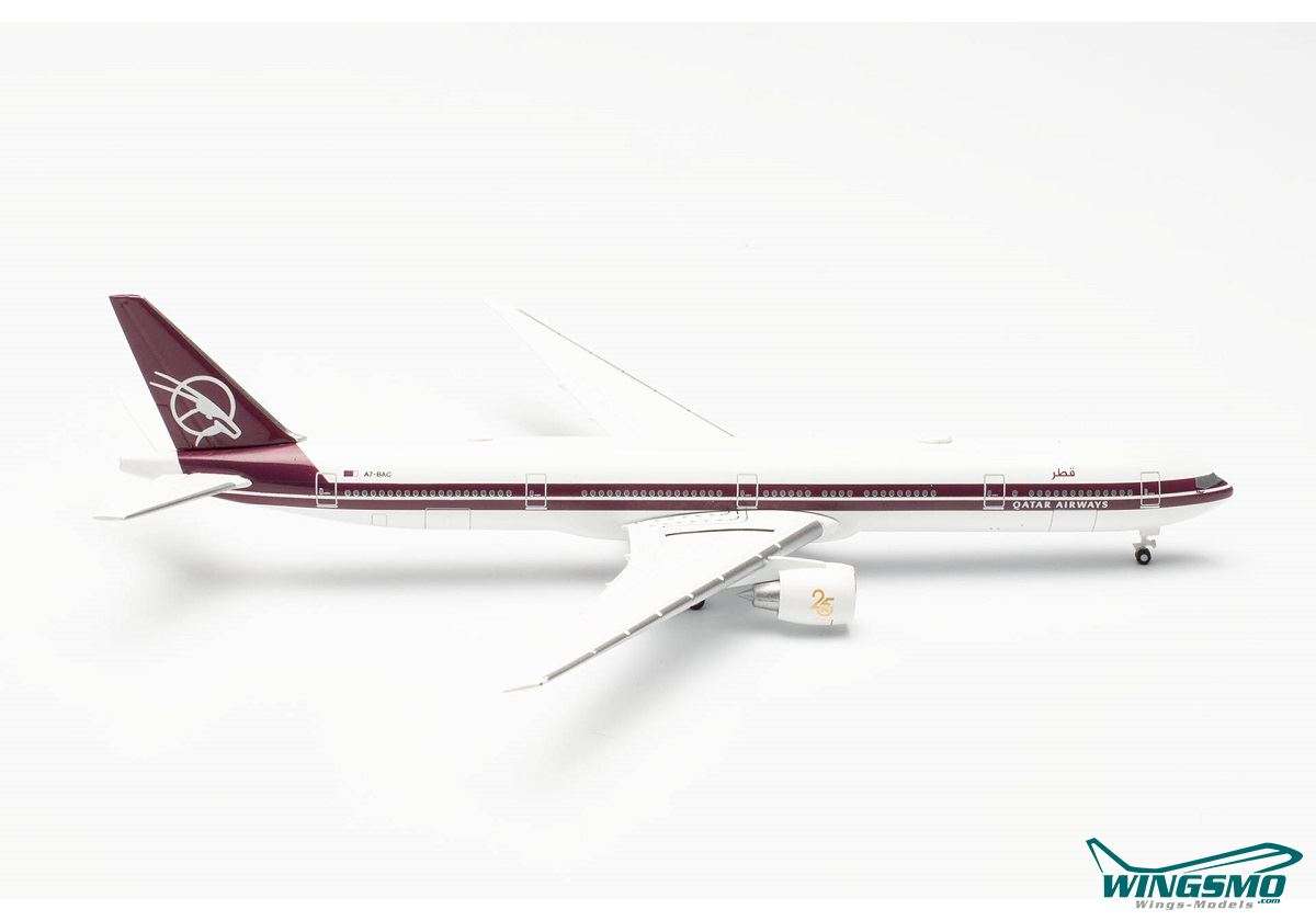 Herpa Wings Qatar Airways Boeing 777-300ER A7-BAC 536561