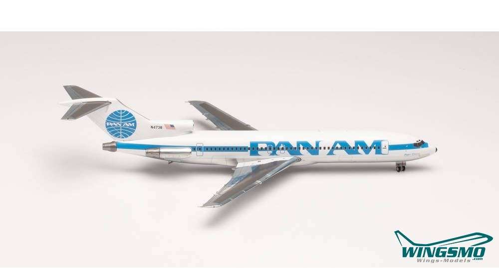 Herpa Pan Am Boeing 727-200 cheatlines test Livery Clipper Electric N4738 571845