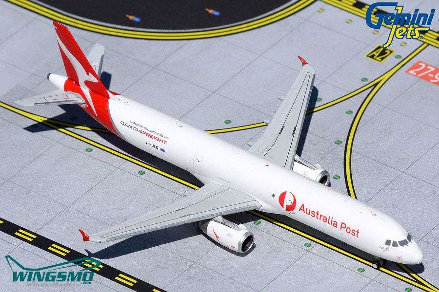 GeminiJets Qantas Freight / Australia Post Airbus A321P2F 1:400 GJQFA1955