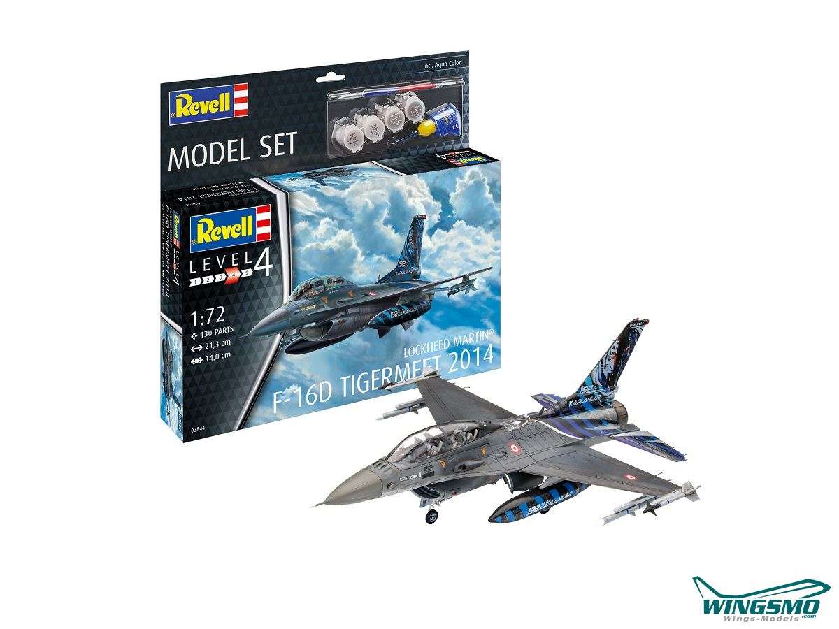 Revell Model Sets Lockheed Martin F-16D Tigermeet 2014 63844