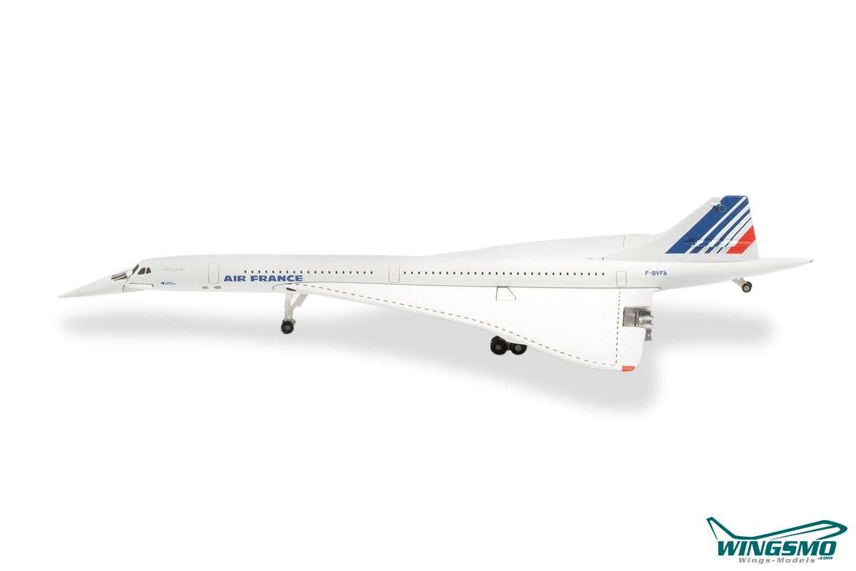 Herpa Wings Air France Concorde &quot;Charles Lindbergh&quot; F-BVFA 532839-002