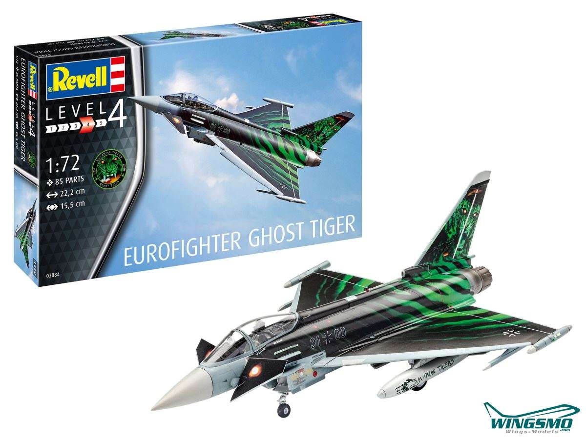Revell Flugzeuge Eurofighter Ghost Tiger 1:72 03884