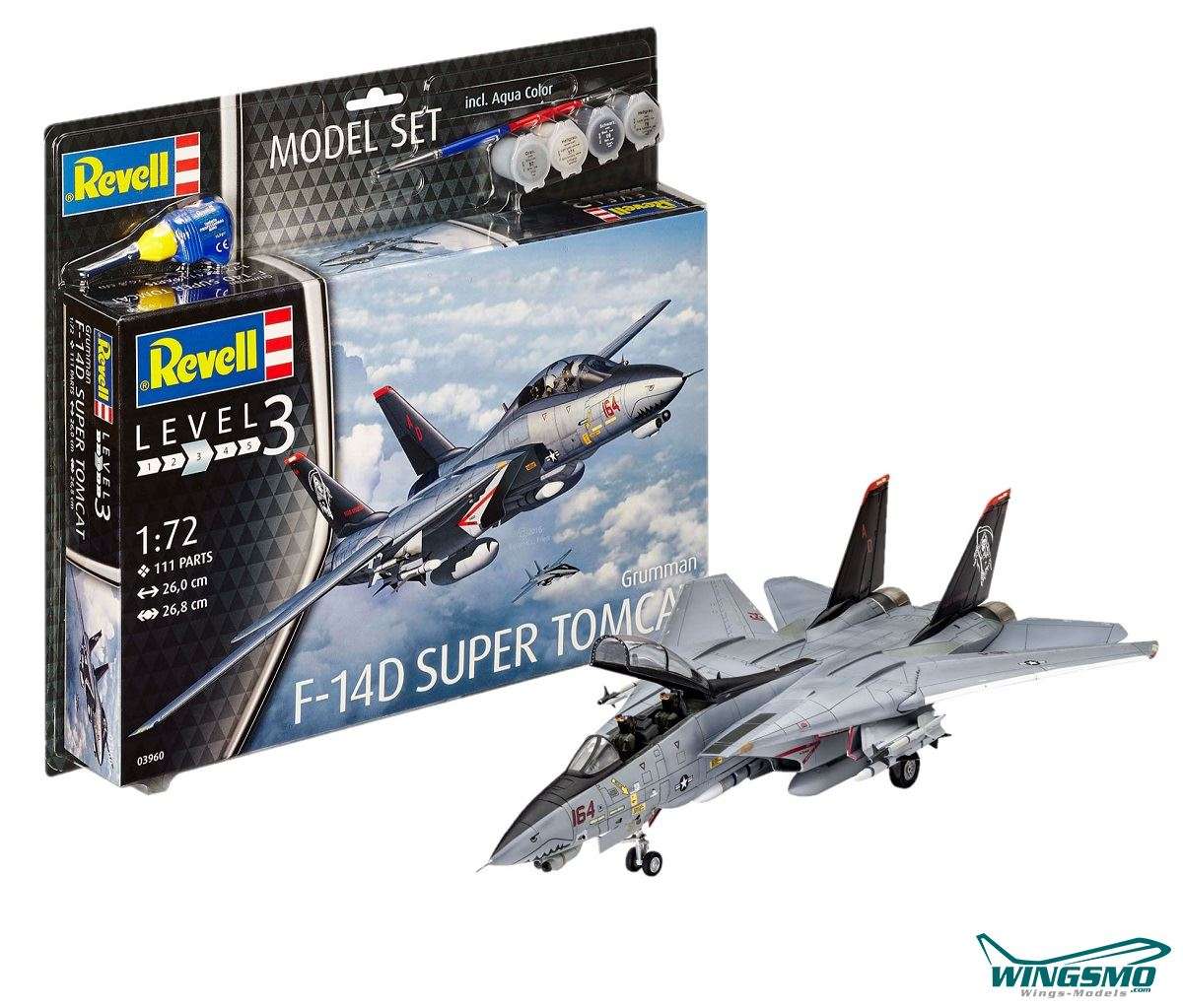Revell Model Sets F-14D Super Tomcat 1:72 63960