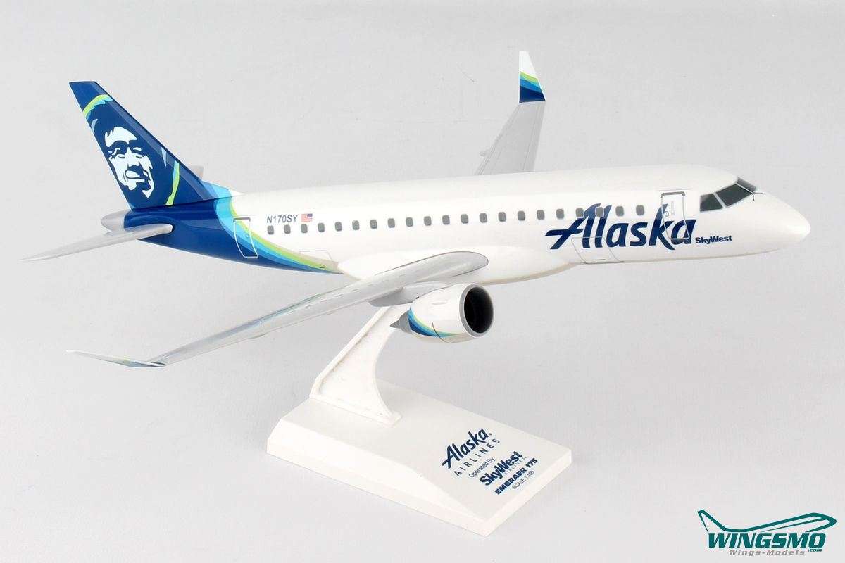 Skymarks Alaska Airlines Skywest NL Embraer ERJ-175 1:100 SKR904