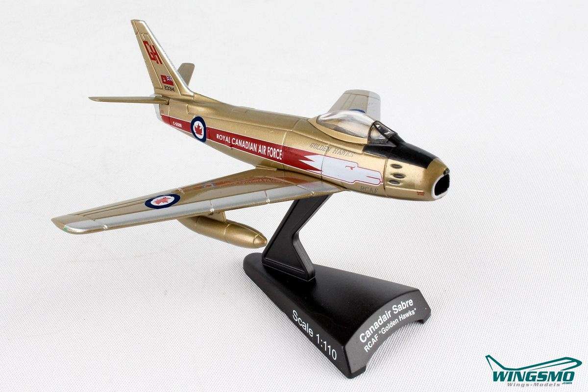 Postage Stamp Golden Hawks Canadair Sabre RCAF 1:110 PS5361-4