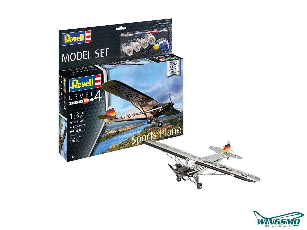 Revell Model Sets Sports Plane Builders Choice 63835