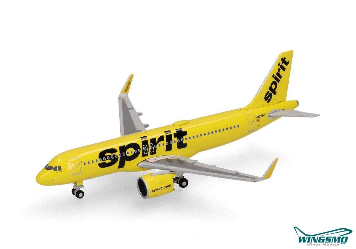 Herpa Wings Spirit Airlines Airbus A320neo 537421