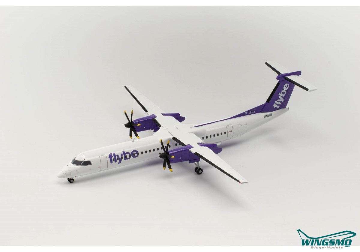 Herpa FlyBe Bombardier Q400 G-JECX 572248