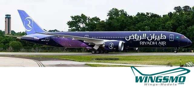 JC Wings Ryadh Air Boeing 787-9 Flaps Down Version XX20426A