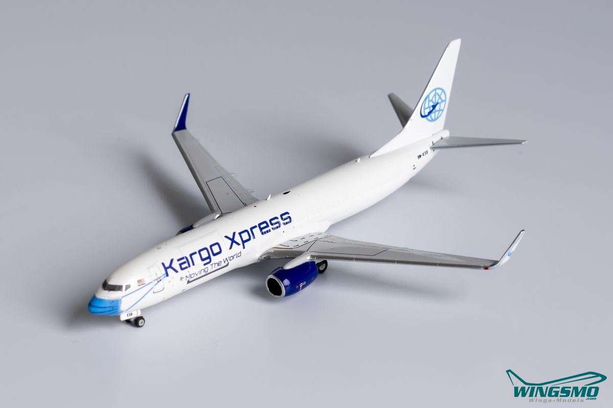 NG Models Kargo Xpress Boeing 737-800 face mask colors 9M-KXB 58123