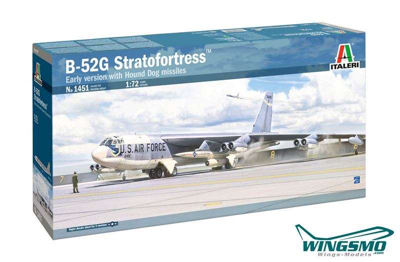Italeri B52-G Startfortress Early Version with Fighter Missiles 1451