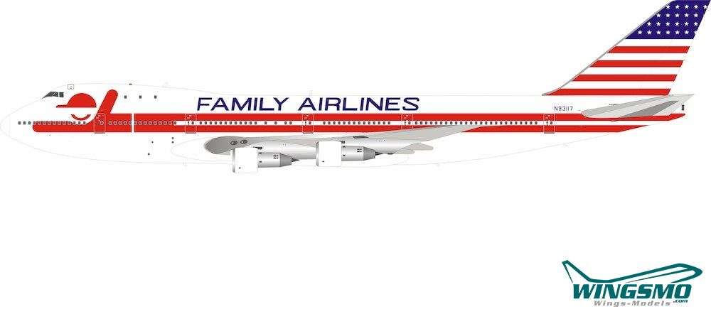 Inflight 200 Family Airlines Boeing 747-100 IF741FAM0519