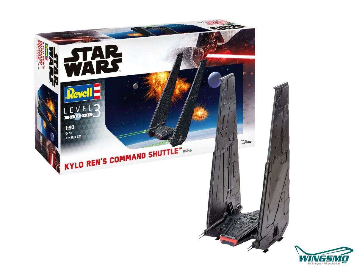 Revell Star Wars Kylo Rens Command Shuttle 1:93 06746