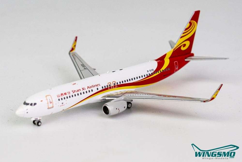 NG Models Shan Xi Airlines Boeing 737-800 58068