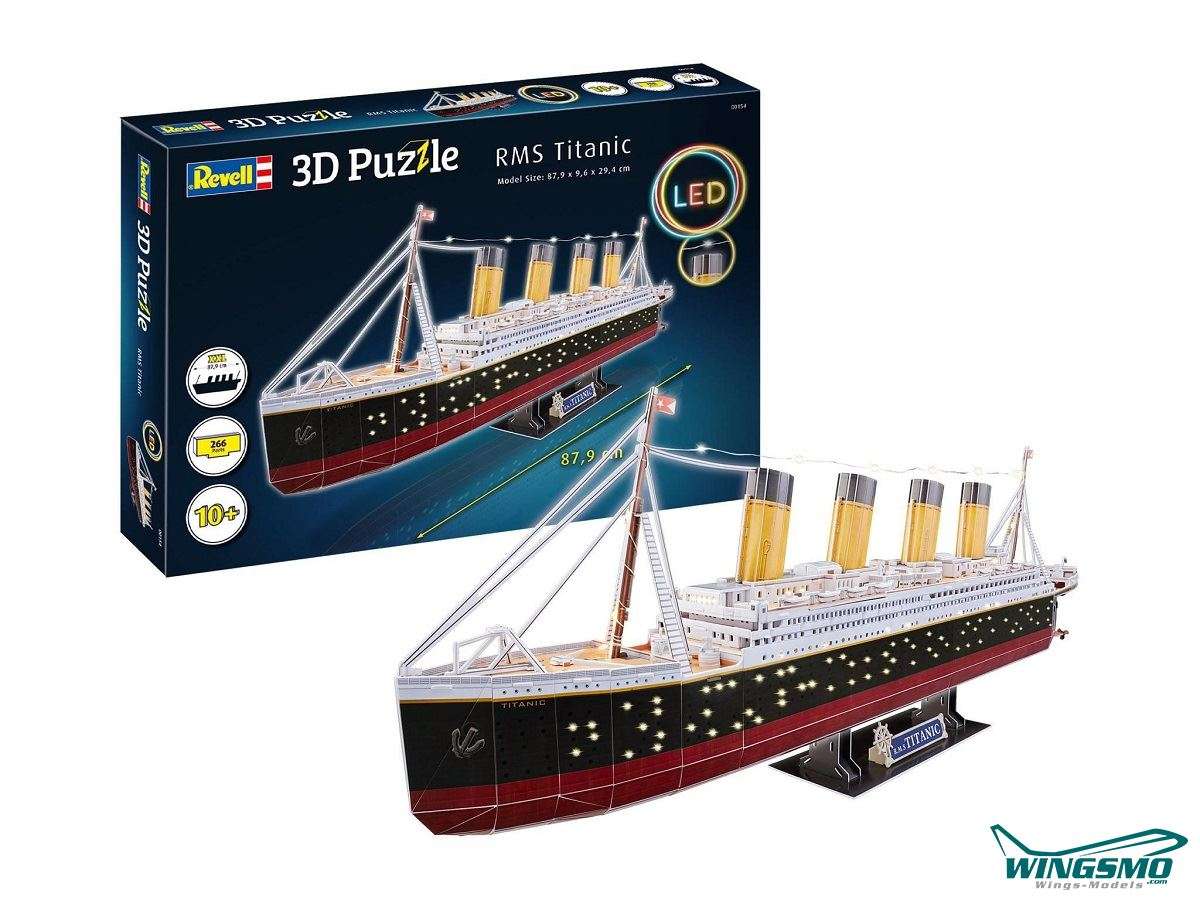 Revell 3D RMS Titanic LED Edition | WINGSMO.com - Models